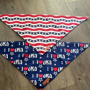 Realeaf Patriotic Bandana Set with USA Design